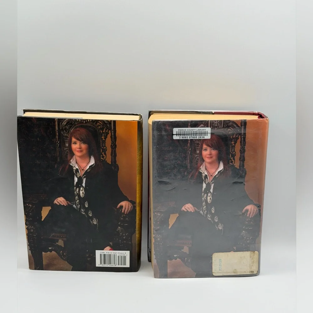 Lot of 2 Sherrilyn Kenyon Hardcover Novel Books - Time Untime & Dark Bites